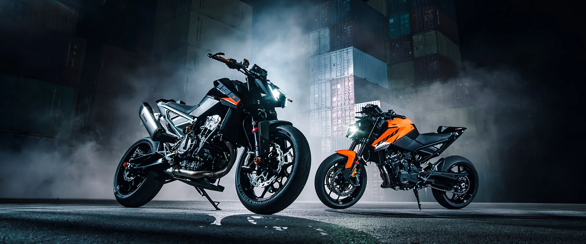 KTM 790 Duke in Fahrt