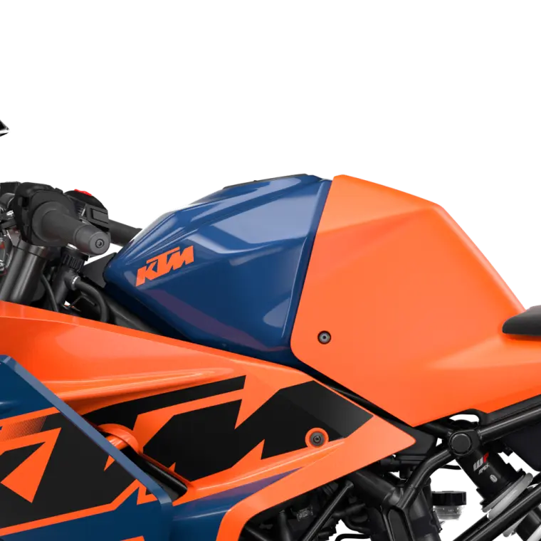 KTM RC 125: Verkleidung und Anbauteile