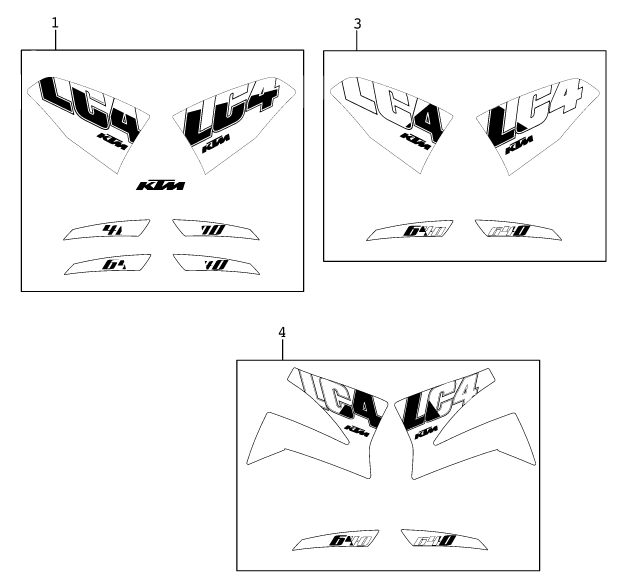Explosionsgrafik DEKOR