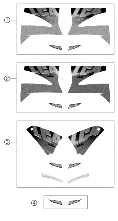 Explosionsgrafik DEKOR