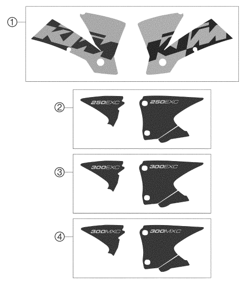 Explosionsgrafik DEKOR