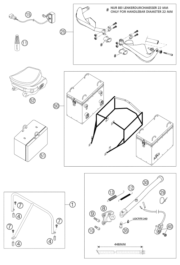 Explosionsgrafik ZUBEHÖR