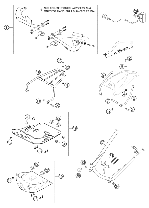 Explosionsgrafik ZUBEHÖR