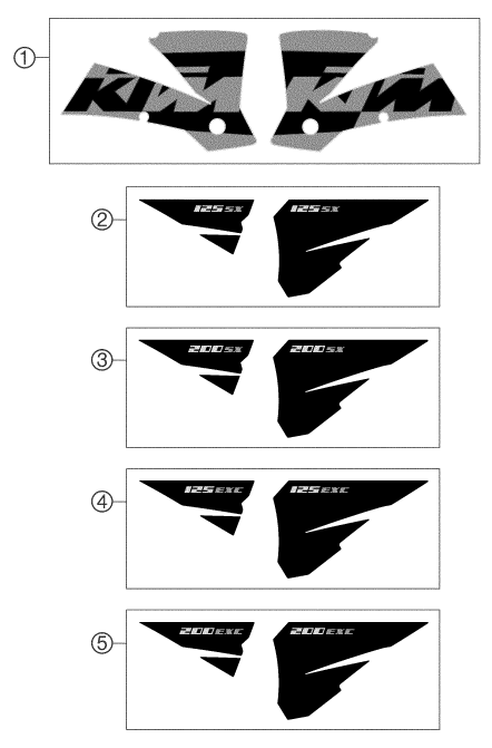 Explosionsgrafik DEKOR