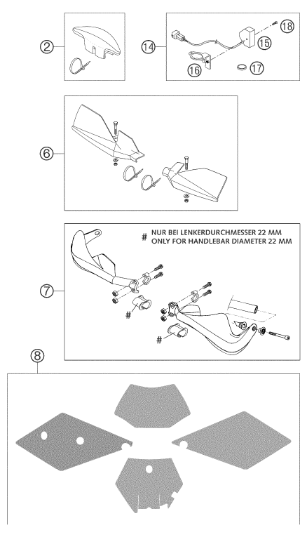 Explosionsgrafik ZUBEHÖR
