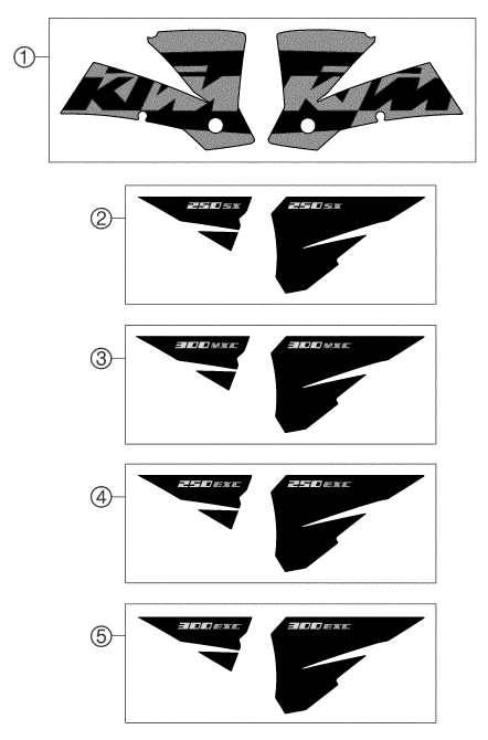 Explosionsgrafik DEKOR