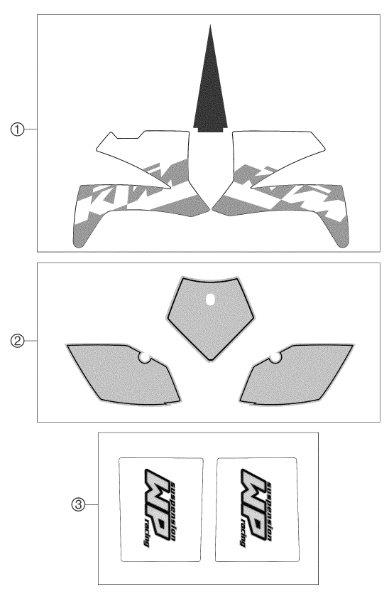 Explosionsgrafik DEKOR