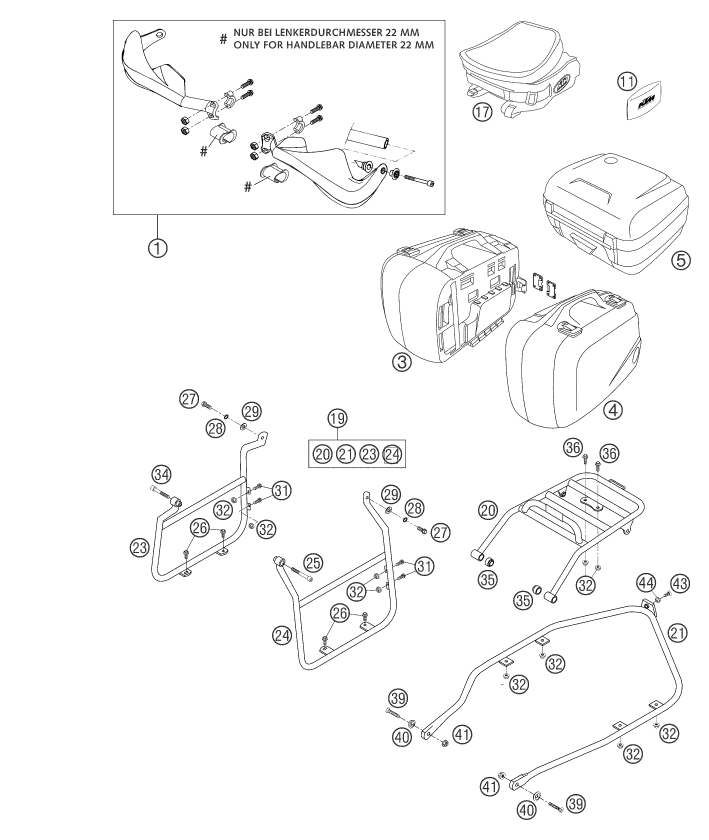 Explosionsgrafik ZUBEHÖR