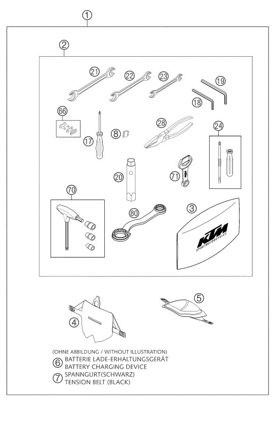 Explosionsgrafik BEIPACK