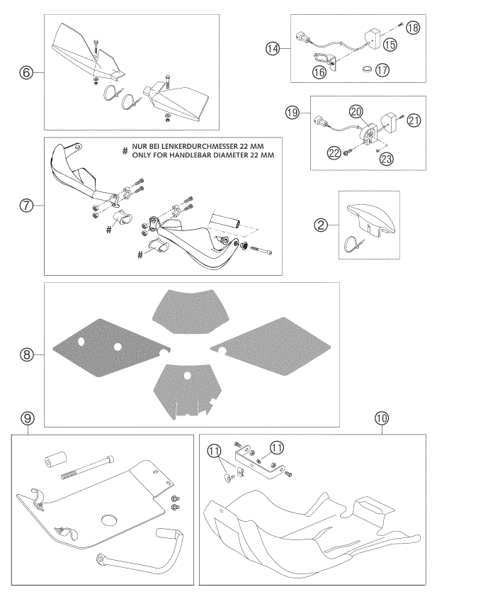 Explosionsgrafik ZUBEHÖR