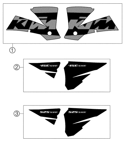 Explosionsgrafik DEKOR