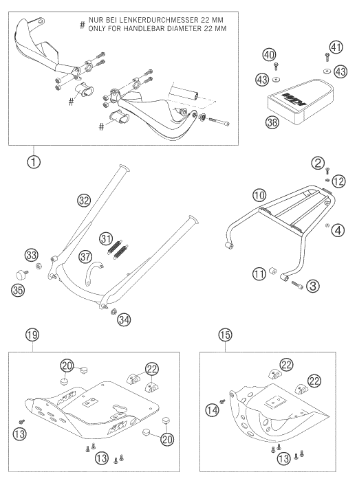 Explosionsgrafik ZUBEHÖR