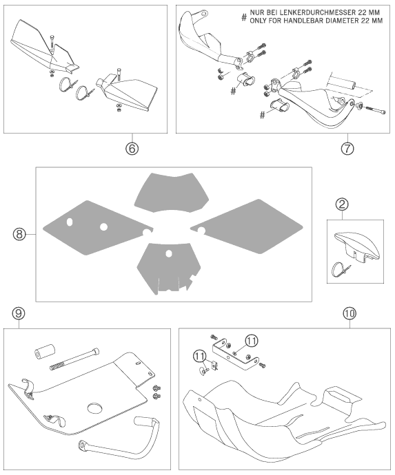 Explosionsgrafik ZUBEHÖR