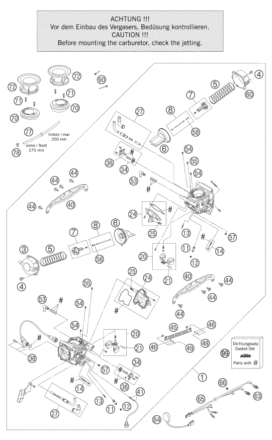 Explosionsgrafik VERGASER