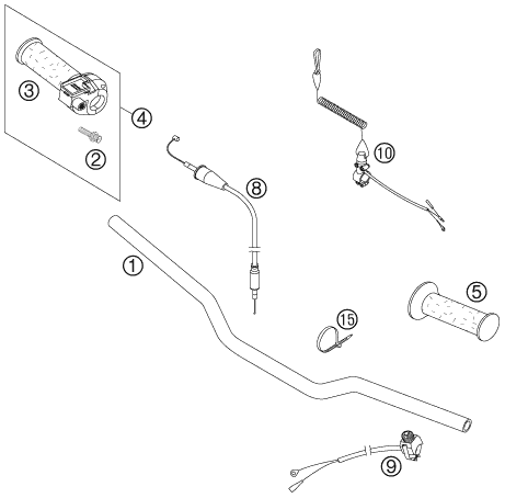 Explosionsgrafik LENKER, ARMATUREN