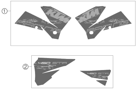 Explosionsgrafik DEKOR