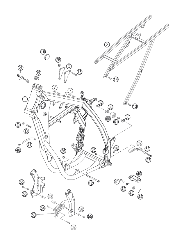 Explosionsgrafik RAHMEN