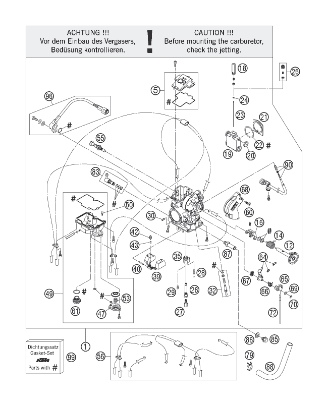 Explosionsgrafik VERGASER