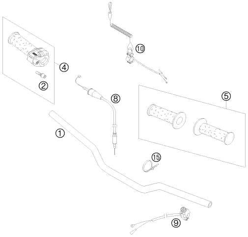 Explosionsgrafik LENKER, ARMATUREN