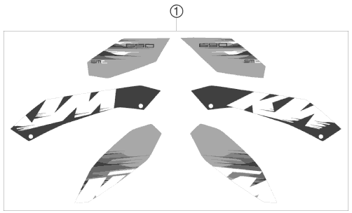Explosionsgrafik DEKOR