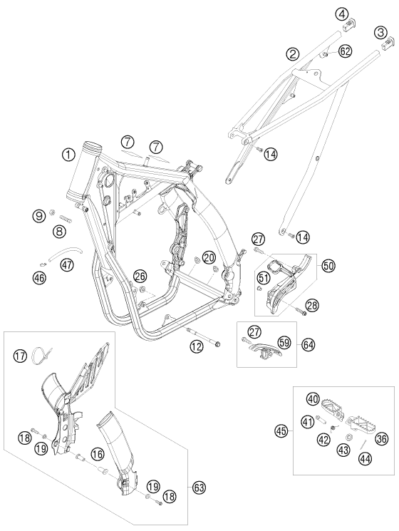 Explosionsgrafik RAHMEN