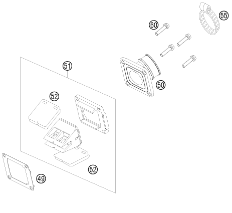 Explosionsgrafik MEMBRANGEHÄUSE