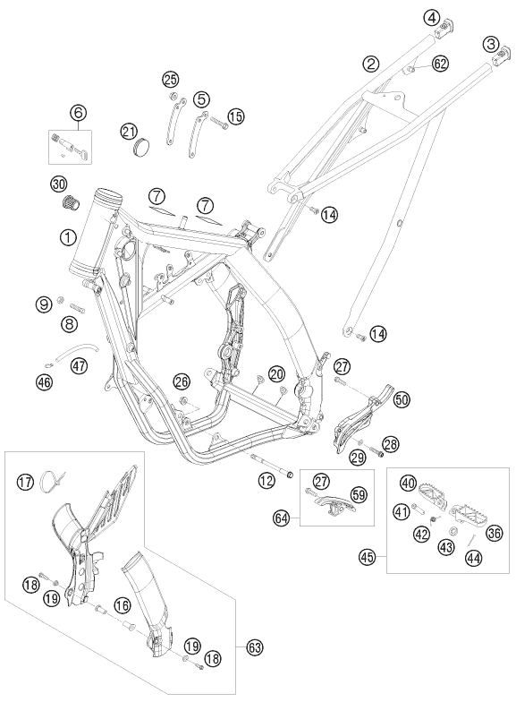 Explosionsgrafik RAHMEN
