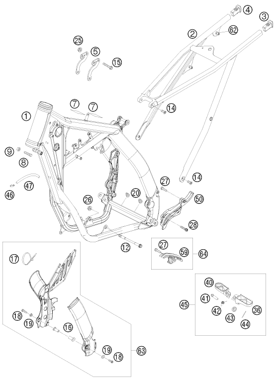 Explosionsgrafik RAHMEN