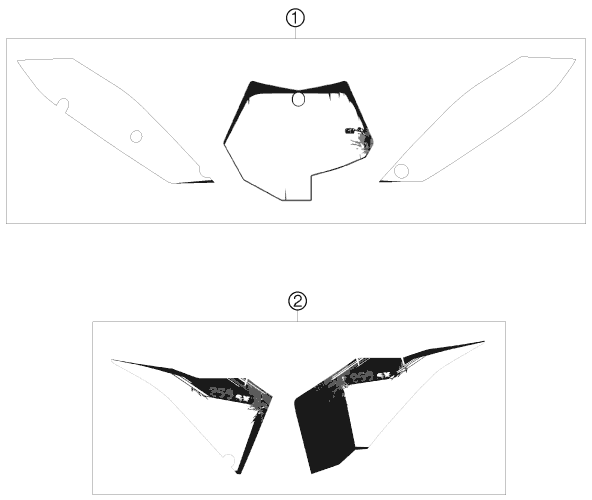 Explosionsgrafik DEKOR