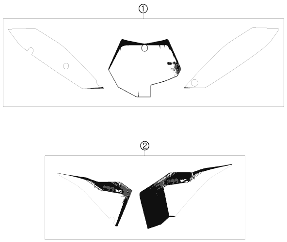 Explosionsgrafik DEKOR
