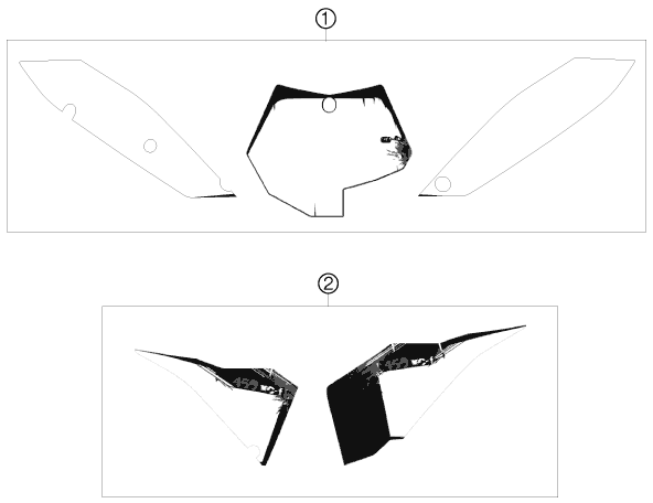 Explosionsgrafik DEKOR