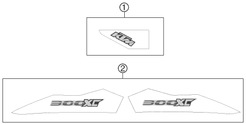 Explosionsgrafik DEKOR