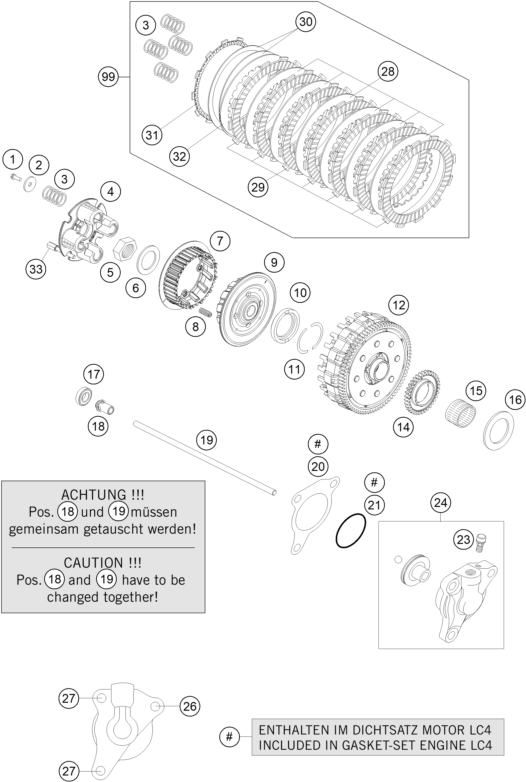 Explosionsgrafik KUPPLUNG