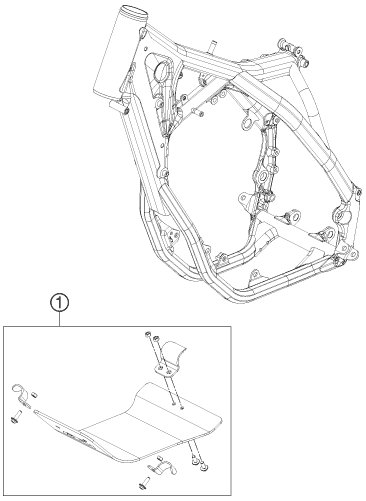 Explosionsgrafik MOTORSCHUTZ