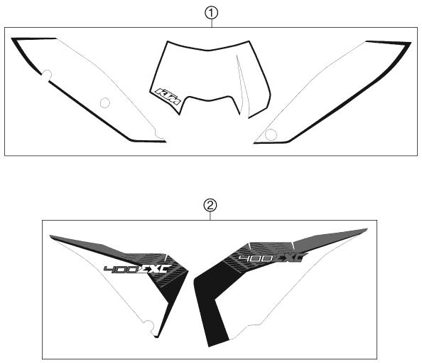 Explosionsgrafik DEKOR
