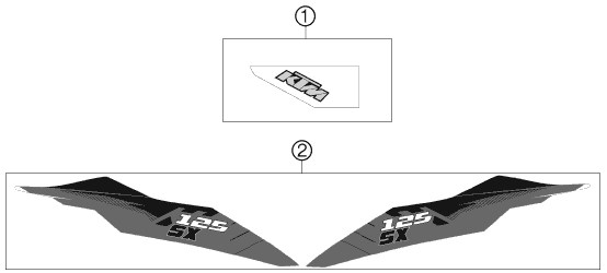 Explosionsgrafik DEKOR