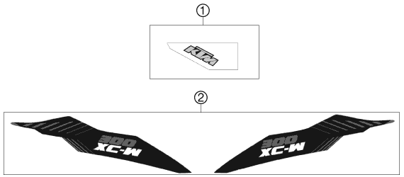 Explosionsgrafik DEKOR