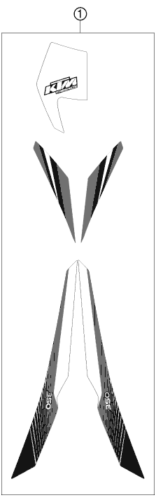 Explosionsgrafik DEKOR