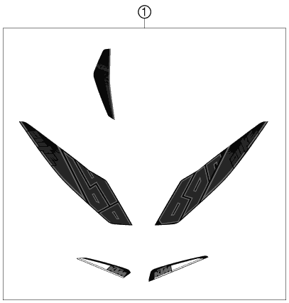 Explosionsgrafik DEKOR