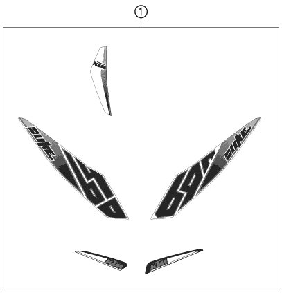 Explosionsgrafik DEKOR