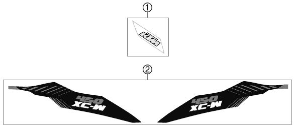 Explosionsgrafik DEKOR