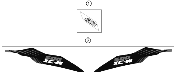 Explosionsgrafik DEKOR