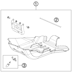 Explosionsgrafik MOTORSCHUTZ