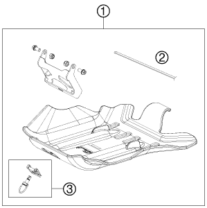 Explosionsgrafik MOTORSCHUTZ
