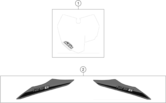 Explosionsgrafik DEKOR