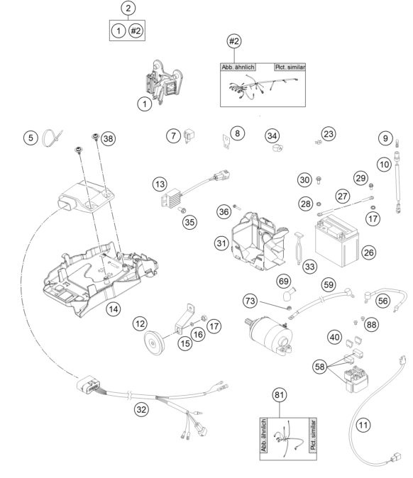 Explosionsgrafik KABELSTRANG