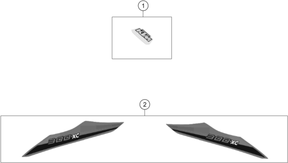 Explosionsgrafik DEKOR