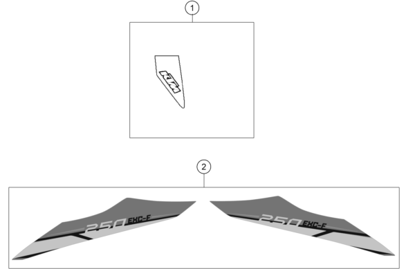 Explosionsgrafik DEKOR
