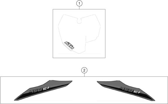 Explosionsgrafik DEKOR