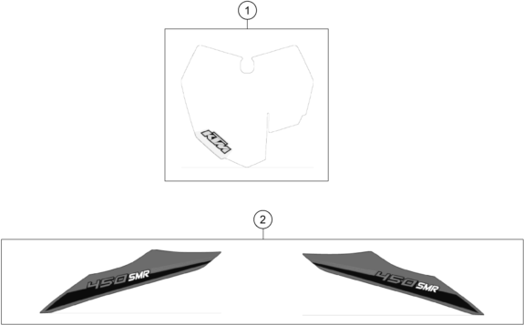 Explosionsgrafik DEKOR